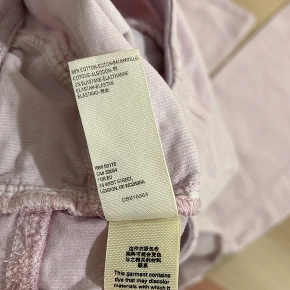 We The Free flare pants cotton bohemian chic Soft Pink Apparel - Picture 16 of 16